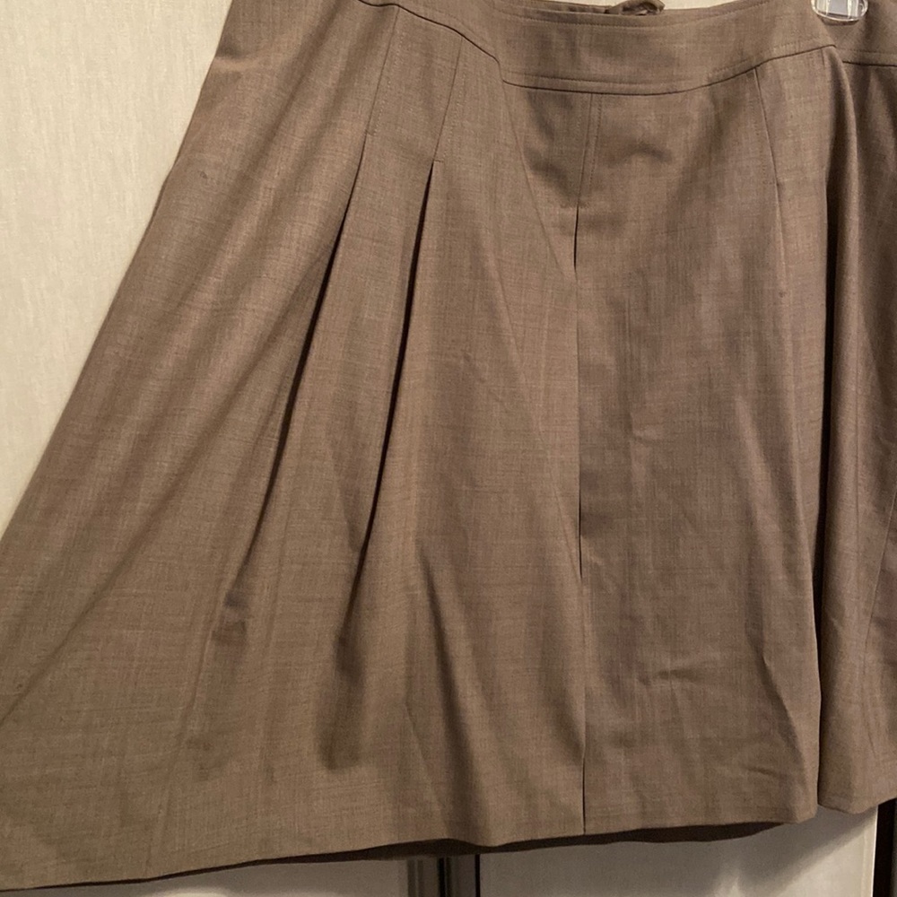 Talbots lined wool knee length skirt women 22W petite